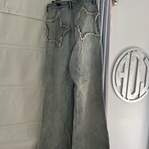 H&M star flare jeans